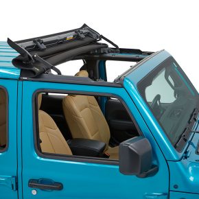 Bestop Sunrider for Hardtop - 52454-17 Jeep Wrangler JL, JLU and Gladiator JT - Twill