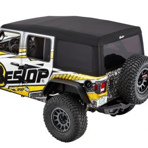 Bestop 54725-17 Supertop Ultra Jeep Wrangler JL Black Twill